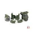 thumbnail image 1 of MOC figuras de soldados, accesorios, traje de eliminación de bombas, bloques de construcción, equipo de chaleco de fuerzas especiales EOD, Mini piezas de juguete hola suerte unisex, 1 of 2