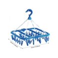thumbnail image 2 of Groupcow Clip Y Colgador De Goteo Para Ropa, Tendedero, 32 Clips (Azul), 2 of 5