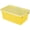 Yellow, variant on Storex Small Cubby Bin, with Cover, Classroom Blue, Pack of 2