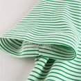 thumbnail image 3 of TOOYOU Boys Summer T-Shirt Toddler Kids Baby Striped Short Sleeve Crewneck T Shirts Tops Tee Size 2-3 Years Green, 3 of 8