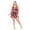 Gerbera, variant on Women's Plus Size Sharkbite Print Swim Dress