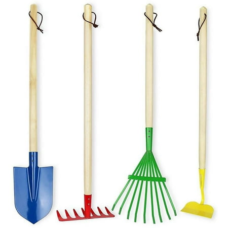 Click N Play Kids 4 Piece Big Gardening Tool Set