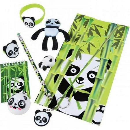 US Toy SA181 Panda Party Assortment Toy for 3 Years Plus - 72 piece