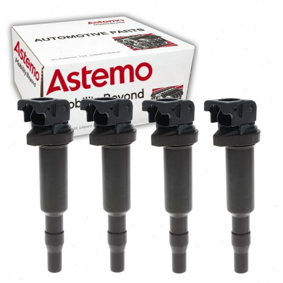 4 pc Hitachi Ignition Coils compatible with BMW 328i 2.0L L4 2012-2016