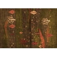 thumbnail image 1 of Ahgly Company Indoor Rectangle Abstract Orange Contemporary Area Rugs, 8' x 12', 1 of 1