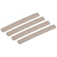 thumbnail image 1 of Uxcell Cinta de fieltro autoadhesiva para muebles de 5.9 pulgadas x 0.5 pulgadas, paquete de 12, 1 of 5