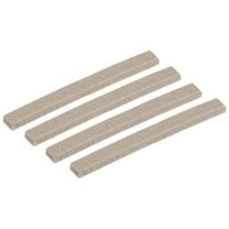 Uxcell 5.9 Inch x 0.5 Inch Self-Stick Felt Furniture Strip Roll, Beige 4 Pack