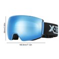 thumbnail image 4 of Gafas protectoras magnéticas antivaho de doble capa para deportes de nieve para invierno, 4 of 8
