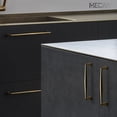 thumbnail image 3 of Goo-Ki 5.03''( 128mm ) Hole Center Polished gold Zinc Alloy Cabinet Handles Affordable Luxury Cabinet Pull Hardware for Bedroom, Kitchen, 6 Pack, 3 of 5