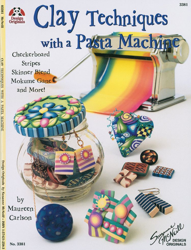 Design Originals DO-3381 Clay Techniques with a Pasta Machine - image 2 of 2