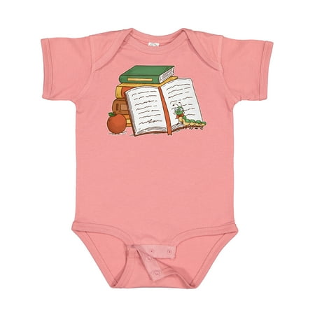

Inktastic Tiny Library Bookworm Boys or Girls Baby Bodysuit