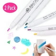 thumbnail image 2 of BUYISI Water Soluble Pens Handy Fabric Marker Pen Set For Sewing And Cross Stitch Erasable And Water Soluble Ink Pack Of 2 Yellow, 2 of 4