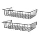 thumbnail image 3 of Kit de 2 cestas colgantes de pared con rejilla, organizadores de pared, cestas para panel perforado, 3 of 7
