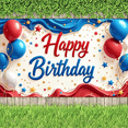 thumbnail image 5 of Colorful Theme Happy Birthday Banner Balloon Decoration Party Decoration Stars Design for Birthday Party Kids Party Indoor Decoration, 5 of 7