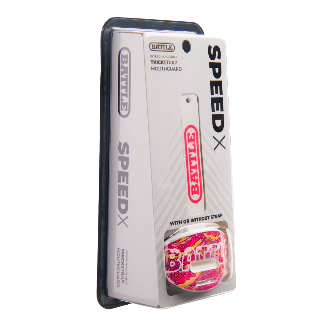 Battle Sports Speed X Football Mouthguard, "Donuts"