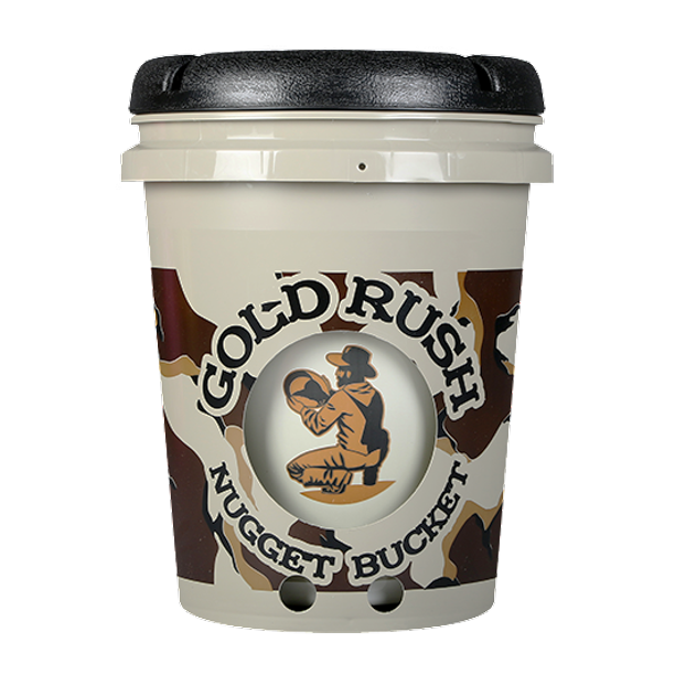 Complete Gold Rush Nugget Bucket Panning Kit In Desert Camo 1 Camo