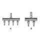 thumbnail image 4 of Inteprter Palanca distribuidora, interruptor de oxígeno de cabeza múltiple de acero inoxidable, bomba de flujo de aire de acuario profesional, accesorios Plantas Artificiales No.2 Inteprter HA042575-02, 4 of 6