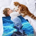 thumbnail image 2 of ¡Megamind Manda! anti-pilling, suave, ligera, esponjosa y acogedora de lujo para hogar y cocina – Perfecta para niños y adultos, 100 x 150 cm, 2 of 6