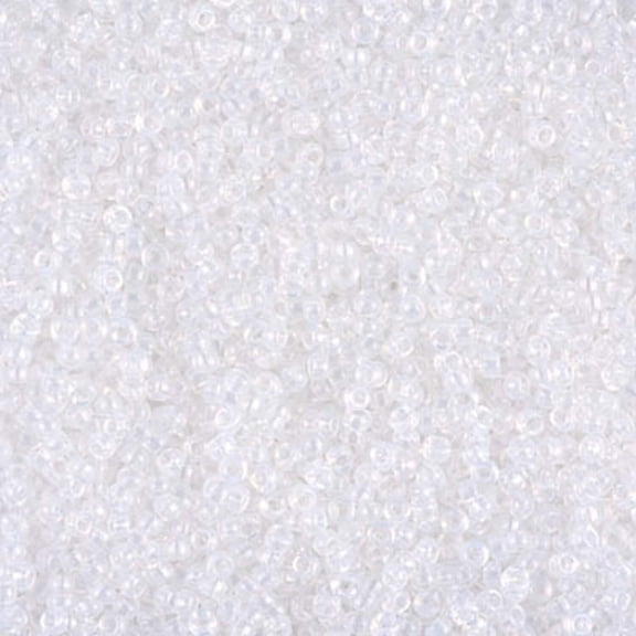 White Opal Miyuki Seed Beads 15/0 15-9550-TB