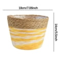 thumbnail image 3 of Cesta de almacenamiento para macetas,cesta tejida de almacenamiento para plantas,cesta de jardín,cesta de almacenamiento para floristería,cesta plegable,cesta de madera,cesta de, 3 of 9