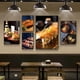 thumbnail image 4 of Pintura en lienzo de comida japonesa, bolas de pulpo, salmón y sushi, imágenes en alta definición, carteles e impresiones para la decoración de la pared del comedor Izakaya, 4 of 5