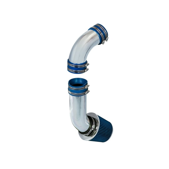 Rtunes Racing Cold Air Intake Kit   Filter Combo BLUE Compatible For 09-11 Hyundai Genesis 3.8L V6 Sedan 4Door