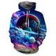 thumbnail image 2 of Sudadera con capucha Laxity con estampado 3D de Florid Planet para hombre y mujer, informal, de gran tamaño, sudadera popular de moda, tendencia de moda, ropa para hombre, 2 of 5