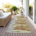 thumbnail image 6 of Addison Rugs Chantille Indoor/Outdoor Transitional Abstract Rust Washable Runner Rug, 2'3" x 7'6", 6 of 6