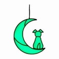 thumbnail image 3 of Birdeem Cadeaux pour Amis, Suspensions de Vitres en Vitrail, Cadeaux Commémoratifs pour Amoureux des Chiens, Suspension de Vitrail pour Chien, Perte de Sympathie pour Chiens, Cadeaux de Sympathie Commémorative pour Animaux, 3 of 7