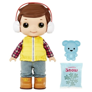 Lilly Tikes Snow Day Tommy Doll with Winter Themed Moldable Snow Bear and Accessories, Preschool Toy Play for Kids Boys Girls Ages 3 4 5 