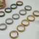 thumbnail image 5 of Anillos de ansiedad de acero inoxidable de titanio para mujeres y hombres., 5 of 5