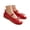 Red, variant on G-i-r-l-s Bow Ballet Soft Sole Flats, Closed Toe Mary Jane Summer Casual Shoes for T-o-d-d-l-e-r to L-i-t-t-l-e C-h-i-l-d, Black & Red Versatile Everyday Shoes