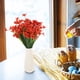 thumbnail image 3 of 8 piezas de flores artificiales de seda para decoración de exteriores., 3 of 8