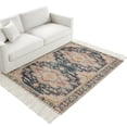thumbnail image 2 of Bedroom Rug Carpet 3'x 5', Vintage Boho Washable Floor Carpet with Tassels, Middle Century Western Geometric Abstract Art Elegant Soft Floor Rug Mat for Patio, Balcony, Laundry, Room Decor, 2 of 9