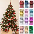 thumbnail image 4 of 36pcs Christmas Balls Christmas Tree Ornaments Ball Xmas Hanging Tree Pendants Home Party Decor 2024 New Year Gift Noel Navidad, 4 of 5