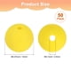 thumbnail image 3 of 50-Pack Cuentas de Silicona 12mm Amarillo Brillante Cuentas Redondas de Goma Sueltas para Manualidades/ Pulsera/ Collar, 3 of 7