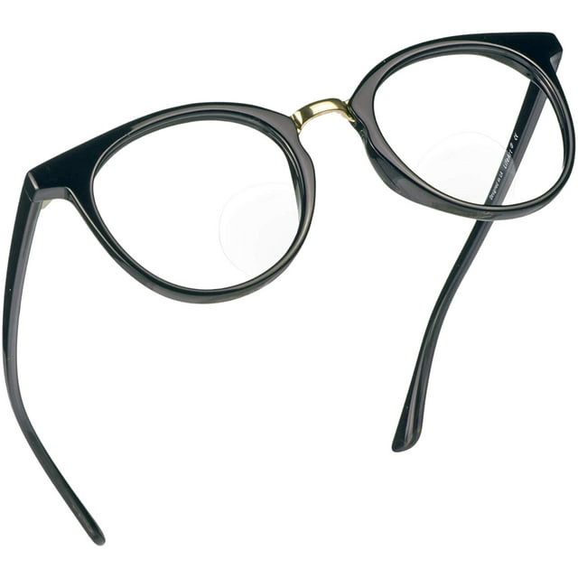 LifeArt Blue Light Blocking Bifocal Computer Reading Glasses with Transparent Lens for Women/Men