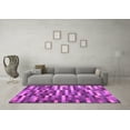 thumbnail image 3 of Ahgly Company Indoor Rectangle Abstract Pink Contemporary Area Rugs, 2' x 3', 3 of 4