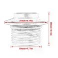 thumbnail image 3 of For Aprilia Dorsoduro 900 1200 Motorcycle Engine Oil Filler Cap Plug M20*15 For Aprilia Caponord 1200 Shiver 900, 3 of 5