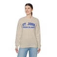 thumbnail image 7 of St. John Virgin Islands Sweatshirt Gifts Crew Neck Shirt Long Sleeve Unisex, 7 of 7