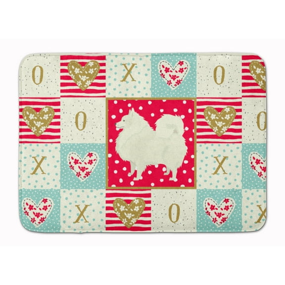 Spitz Love Machine Washable Memory Foam Mat