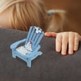 thumbnail image 2 of Miangastore Miniature Beach Chair Model Dollhouse Decoration Micro Landscape Mini Beach Chair Miniature Doll Chair Prop Miniature Beach Scene Ornament Miniature Nautical Chair, 2 of 8