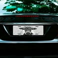 thumbnail image 7 of License Plate,Calf with Flower Crown and Tag Decorative Front,Personalized Stainless Steel License Plate Cover For Men Women,12.2" X 6.2", 7 of 7