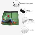 thumbnail image 3 of Honeii Red-Eyed Tree Frog-1 Print Mens Boxer Briefs Breathable,Boxer Brief for Men, Moisture-Wicking Underwear-, 3 of 5