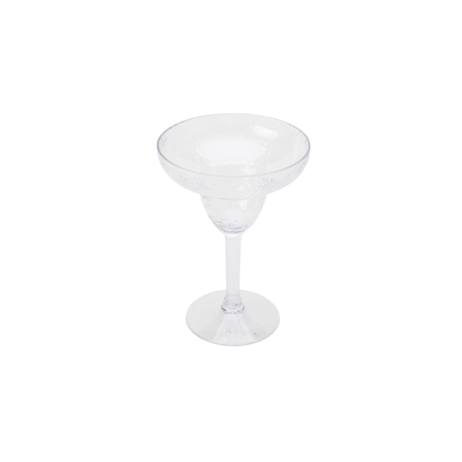 Hometrends Tinted Acrylic Hammer Margarita Cup Assorted Colour, 10oz 1pc, ACRYLIC  MARGARITA, HAMMERED 1pc