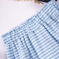thumbnail image 4 of kpoplk 2PCS Baby Girl Sleeveless Strap Lace Crop Vest Tops + Flared Wide-Leg Pants Toddler Summer Outfits Set Clothes Size 6-7 Years,Blue, 4 of 9