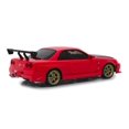 thumbnail image 2 of Greenlight 1999 Nissan Skyline GT-R (R34) Red w/ Black Hood  LED Ground Effects 1:18, 2 of 6