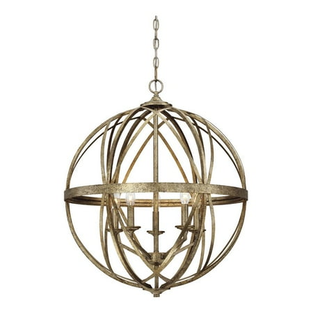

Millennium Lighting 24 5-light Metal Pendant Light in Vintage Gold