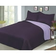 thumbnail image 2 of Luxury Fashionable Reversible Solid Color Quilt Set Collection, 2 of 6