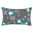 thumbnail image 1 of Balery cute Skull organ Funda de Cojín Estampada, Regalos para Mujeres, Regalos de Amor para Ella, Regalos para Novia o Esposa, Funda de Almohada-16"x24", 1 of 6